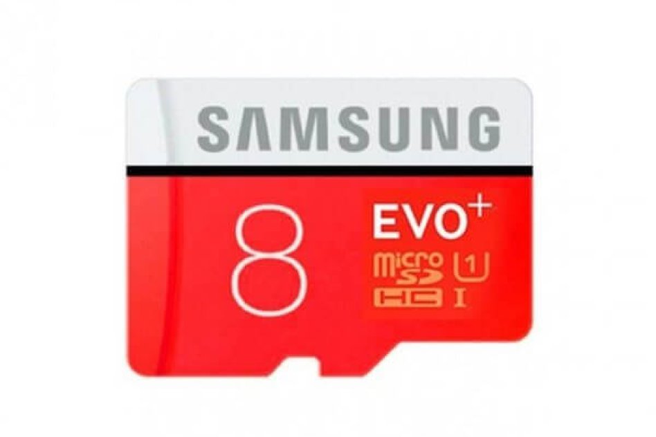 8GB SAMSUNG EVO PLUS MICRO SDHC CARD